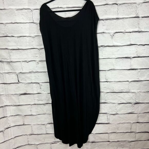 Free People We The Free Women's Black Knit Tunic Dress Size M - Picture 7 of 8